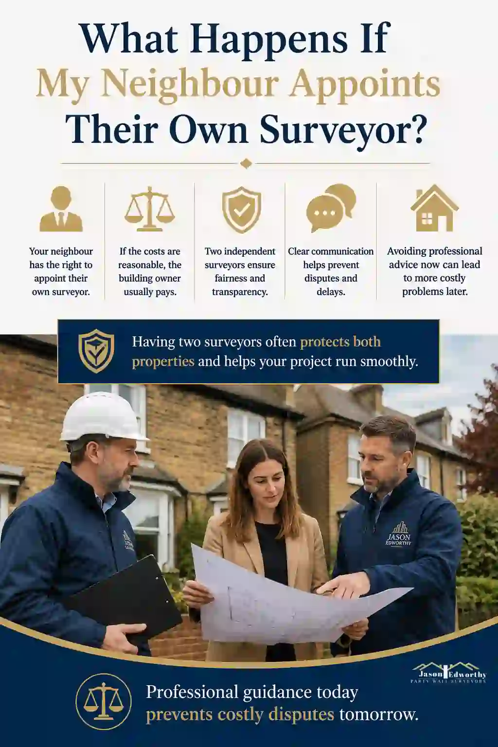 What Happens If My Neighbour Appoints Their Own Surveyor Catshill?