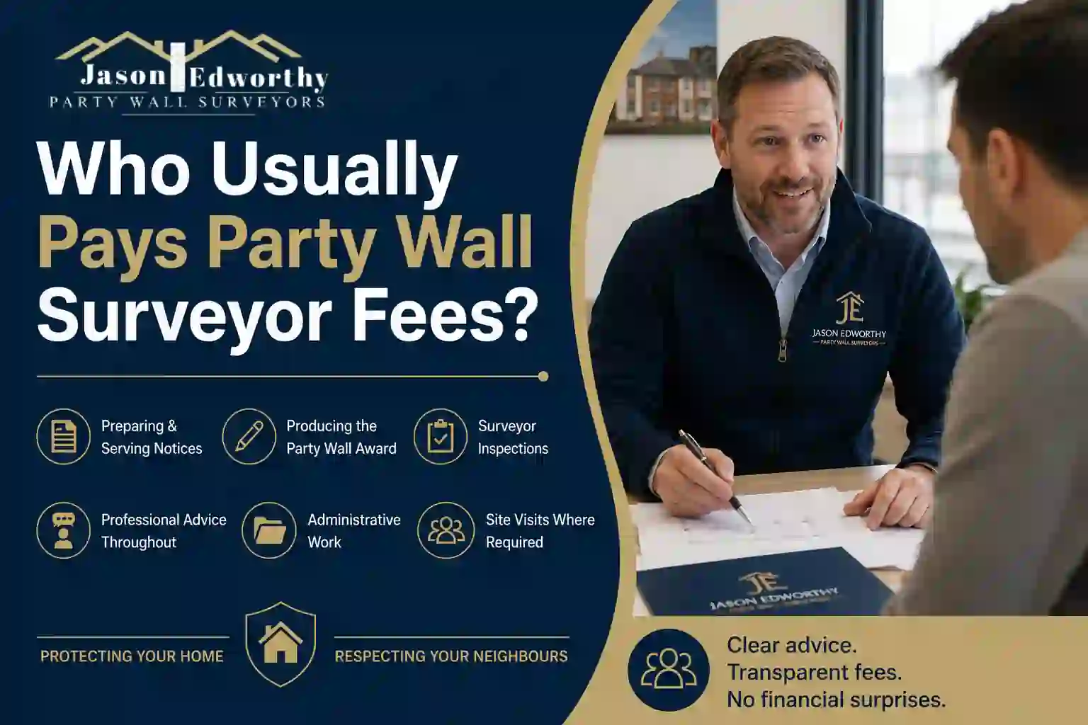 Who Usually Pays Party Wall Surveyor Fees Catshill?